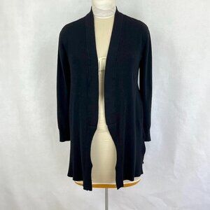 Worthington Open Cardigan Lightweight Lagenlook Dark Academia Grandma Core M